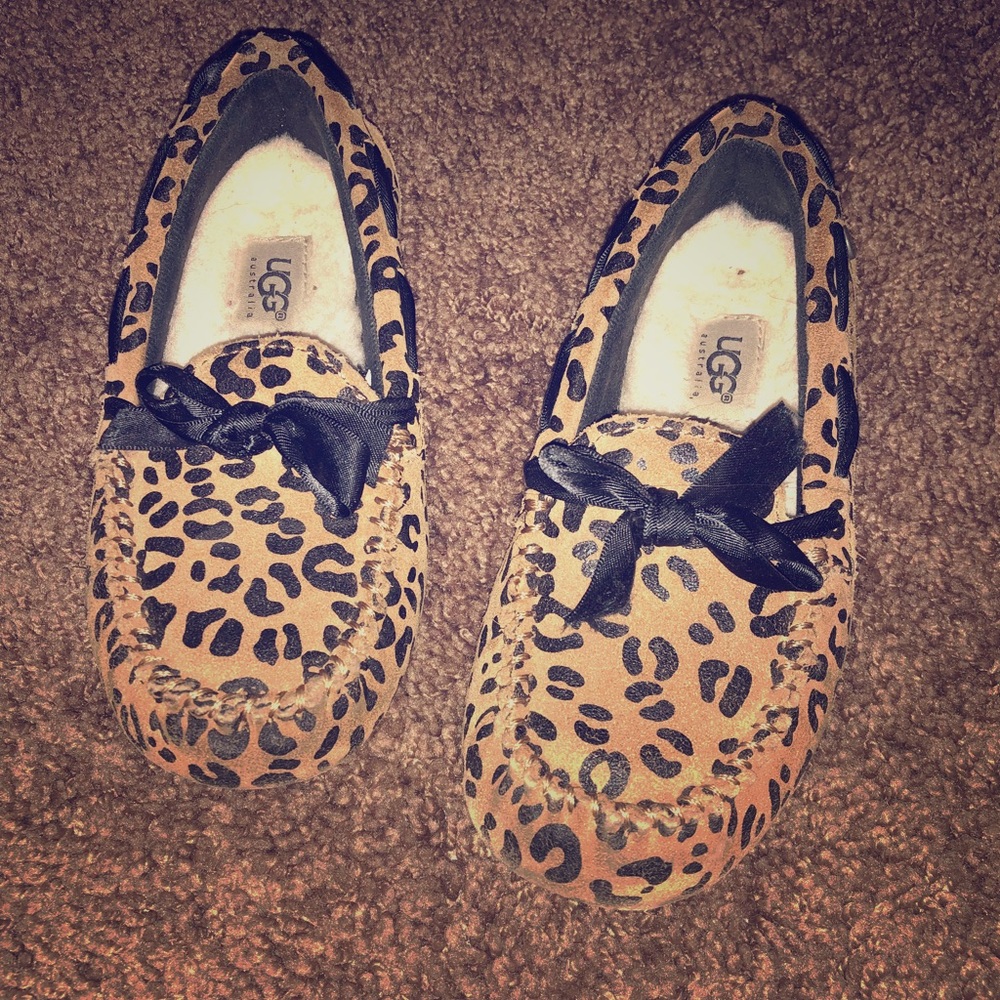 girl UGG moccasins size 9